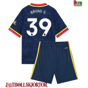 Arsenal Bruno Guimaraes #39 Borta Kläder Barn 2026-27 Kortärmad (+ Korta byxor)